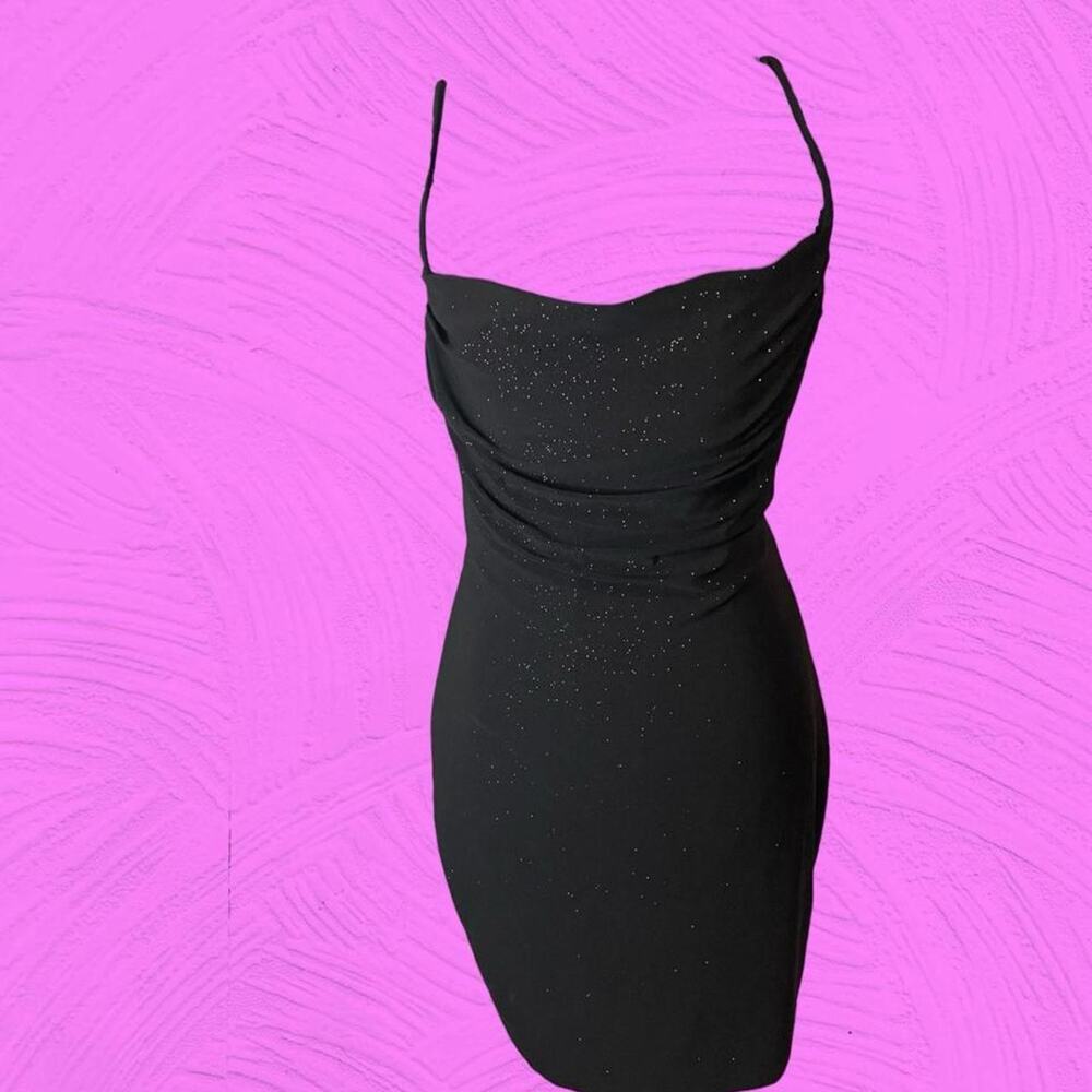 Q USA Black Bodycon